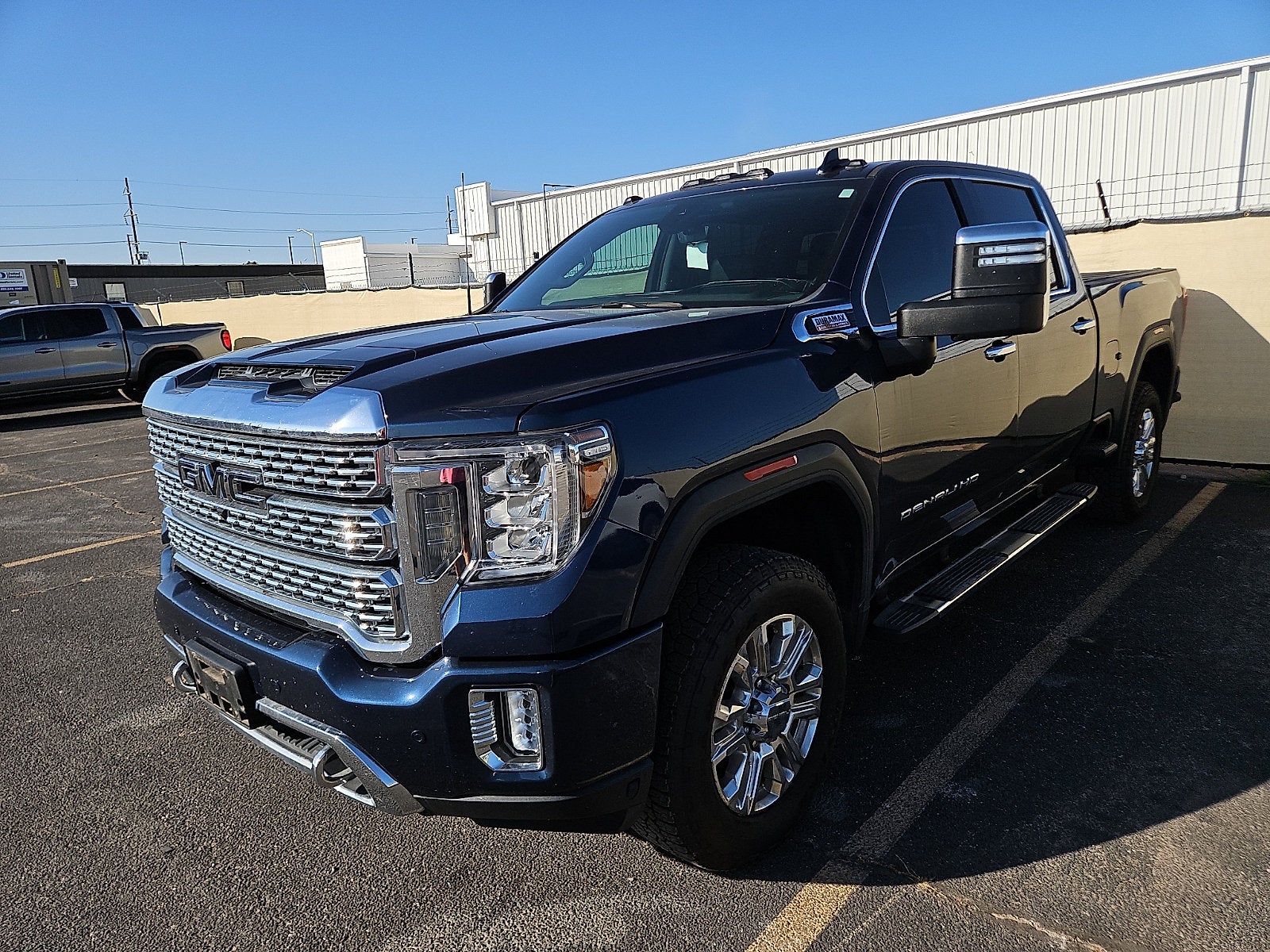 Pacific Blue Metallic 2020 GMC Sierra 2500HD Pickup Truck Four-Wheel Drive Automatic
