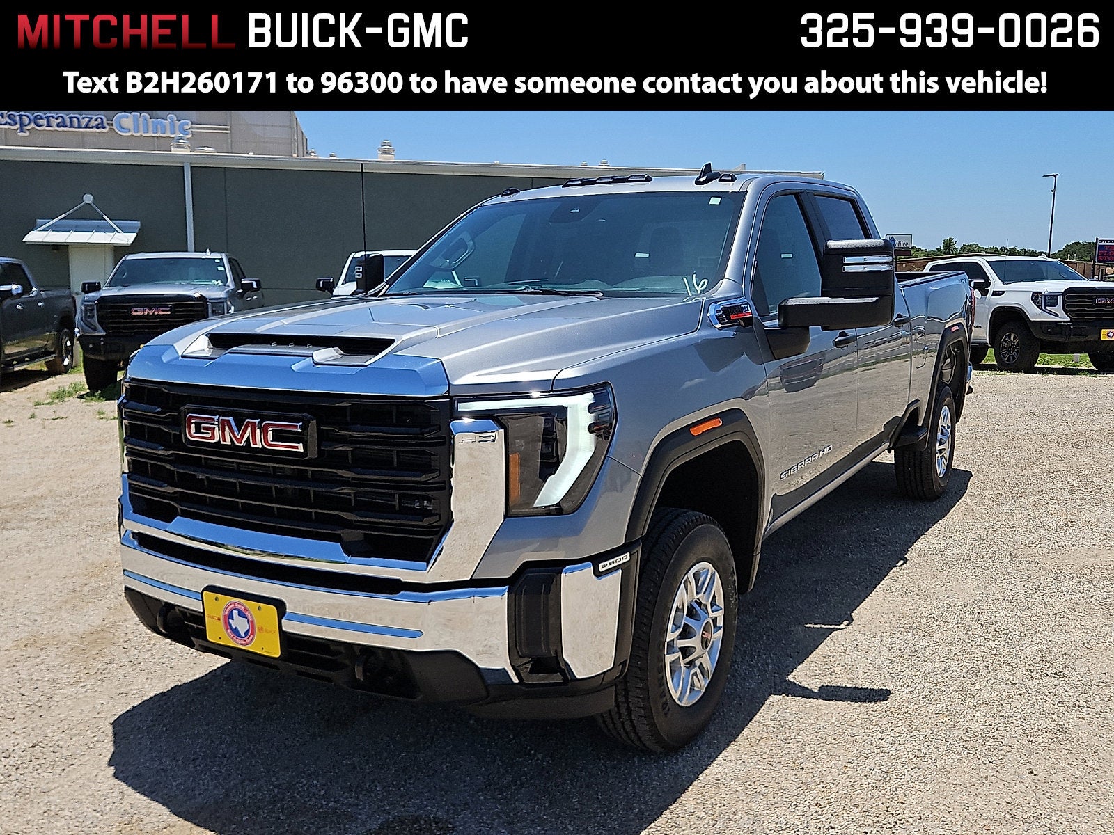Sterling Metallic 2026 GMC Sierra 2500HD Pickup Truck Four-Wheel Drive Automatic