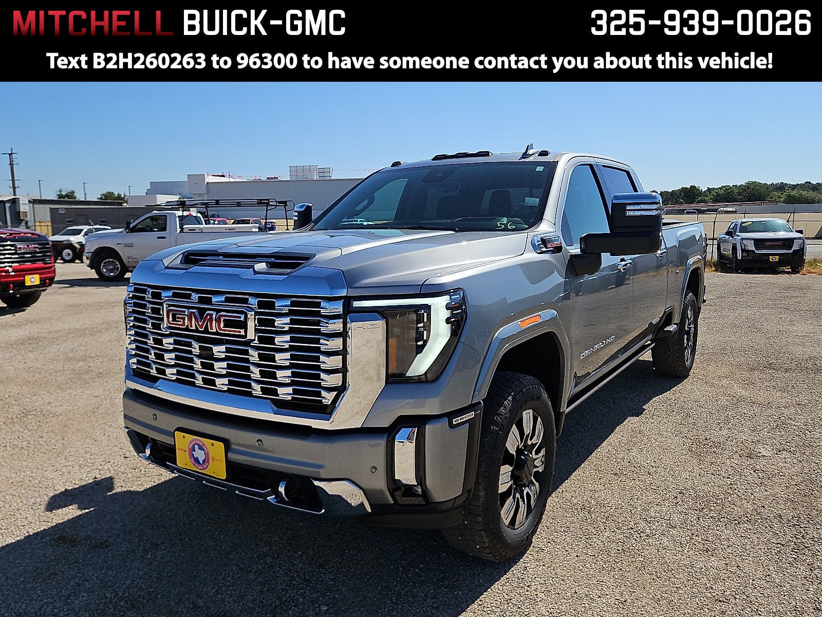 Sterling Metallic 2026 GMC Sierra 2500HD Pickup Truck Four-Wheel Drive Automatic