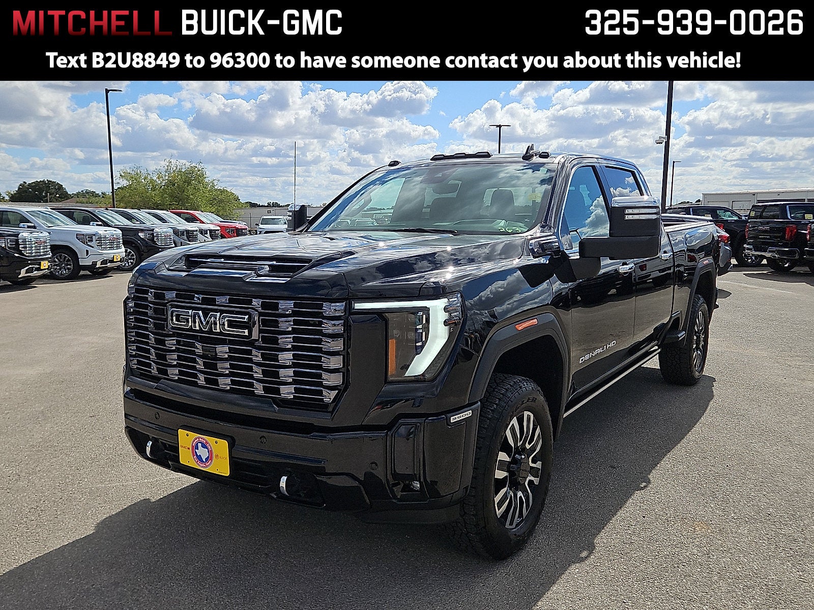 2025 GMC Sierra 3500HD Denali Ultimate Crew Cab 4WD