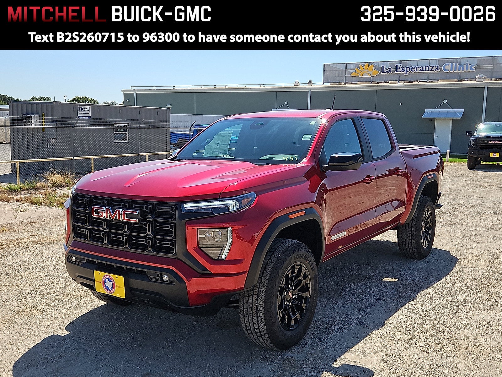 Volcanic Red Tintcoat 2026 GMC Canyon Pickup Truck 4X2 Automatic