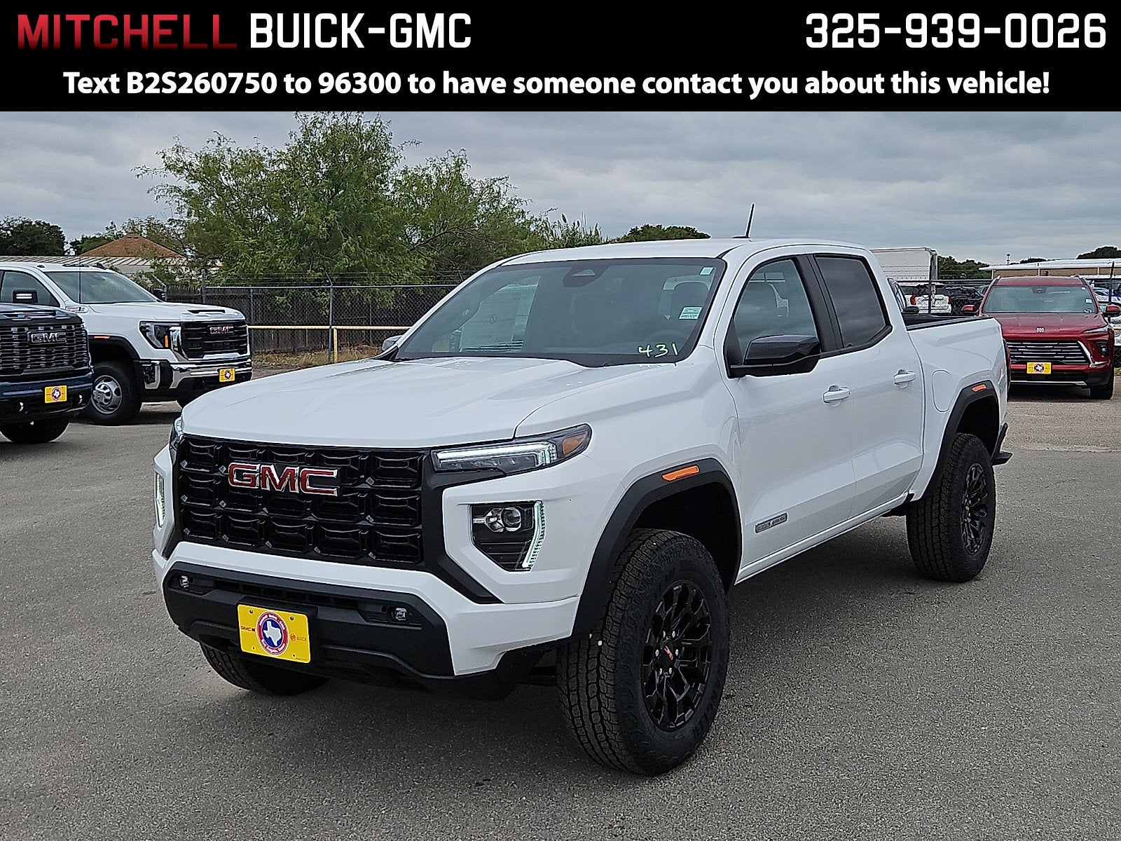 Summit White 2026 GMC Canyon Pickup Truck 4X2 Automatic