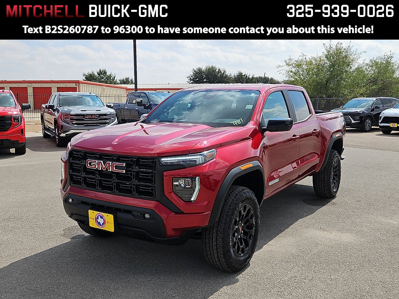 Volcanic Red Tintcoat 2026 GMC Canyon Pickup Truck 4X2 Automatic