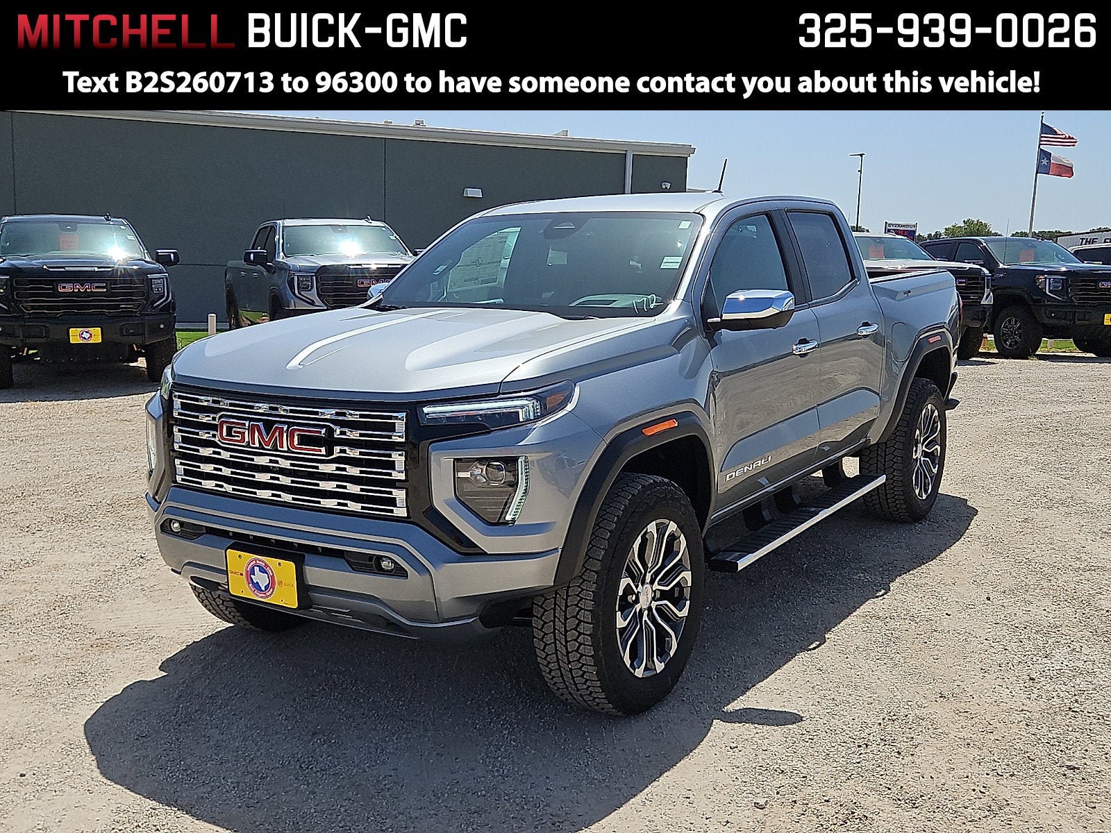 Sterling Metallic 2026 GMC Canyon Pickup Truck Four-Wheel Drive Automatic