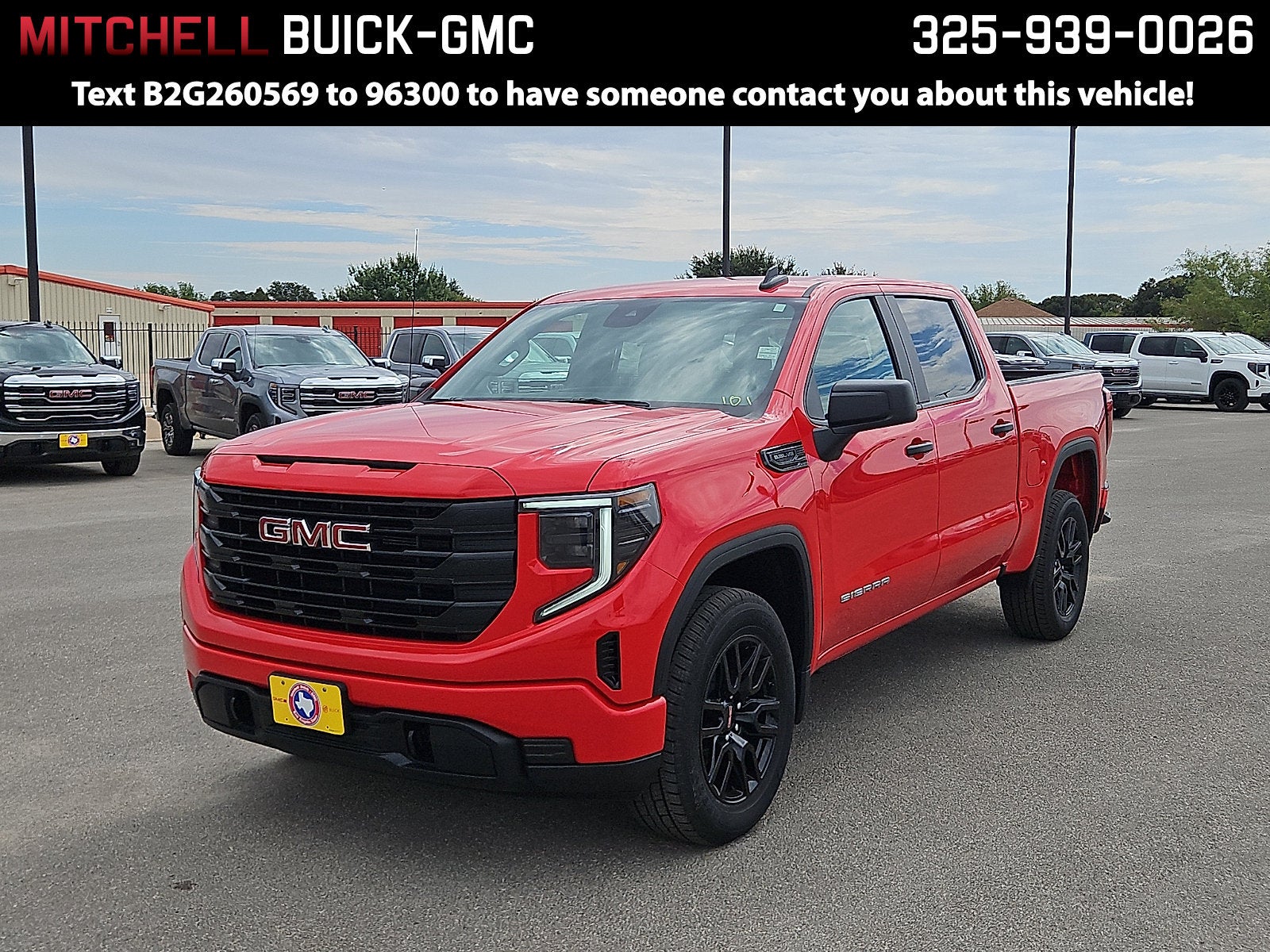 Cardinal Red 2026 GMC Sierra 1500 Pickup Truck 4X2 Automatic