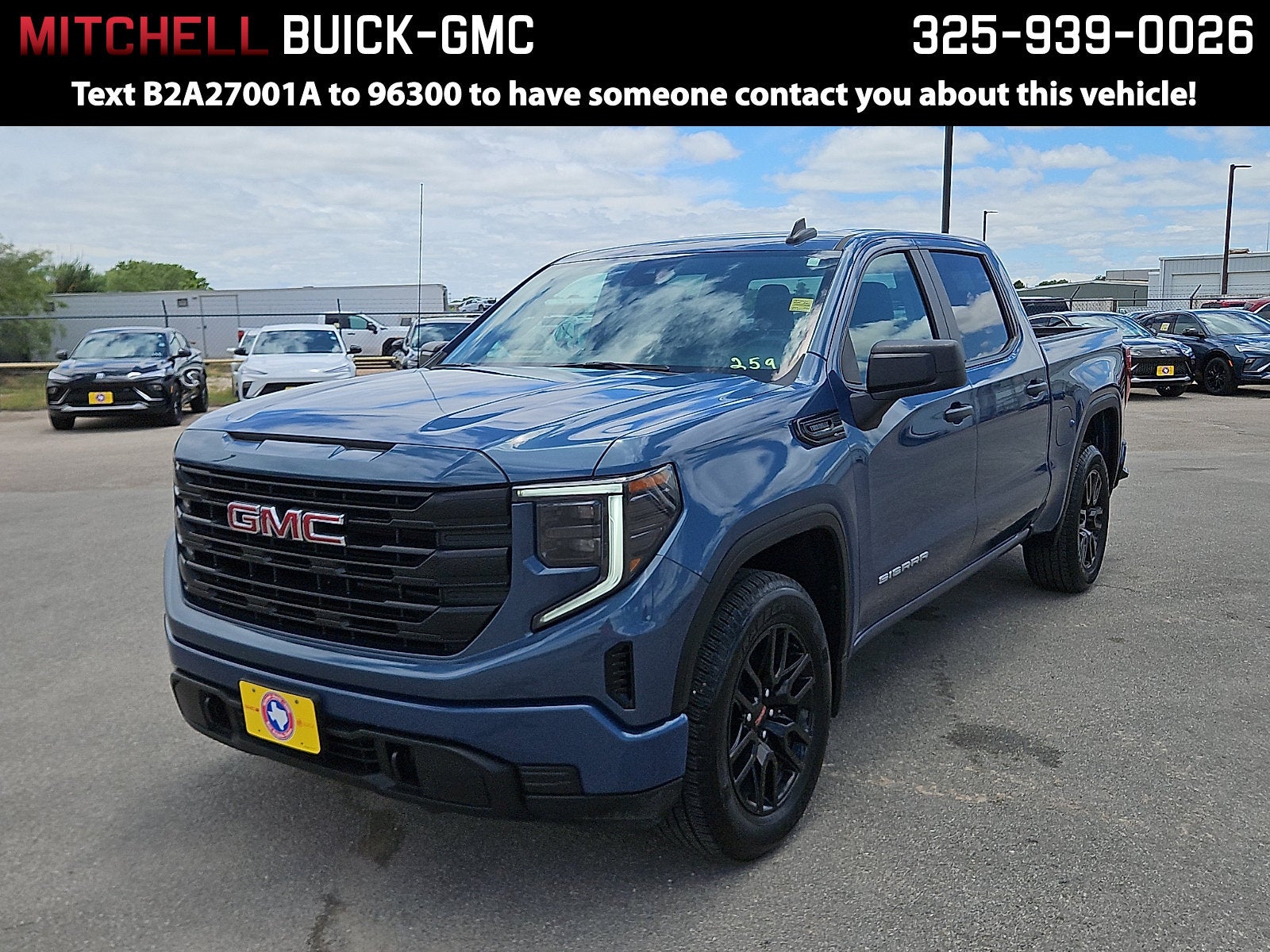 Downpour Metallic 2024 GMC Sierra 1500 Pickup Truck 4X2 Automatic