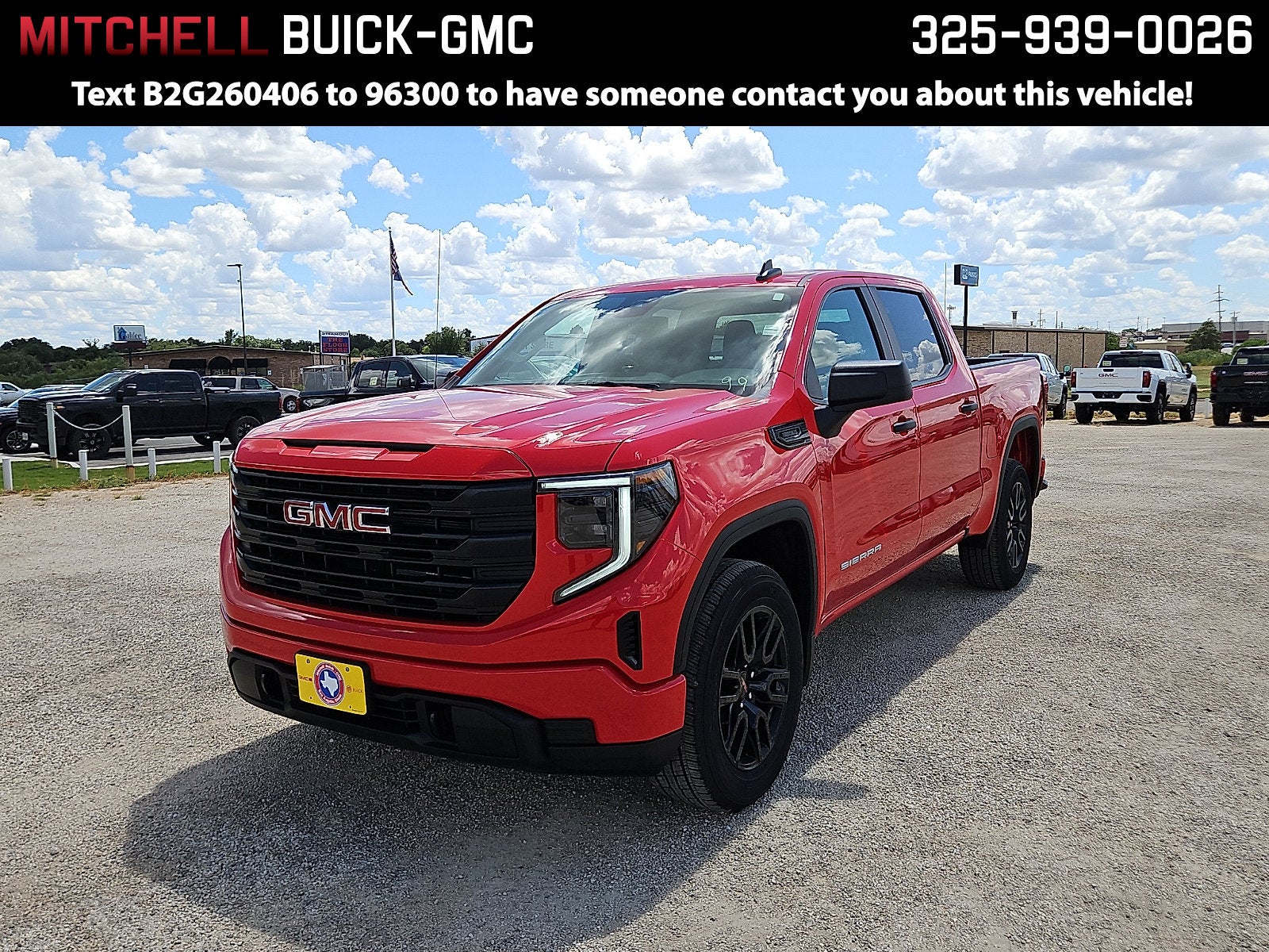 Cardinal Red 2026 GMC Sierra 1500 Pickup Truck 4X2 Automatic