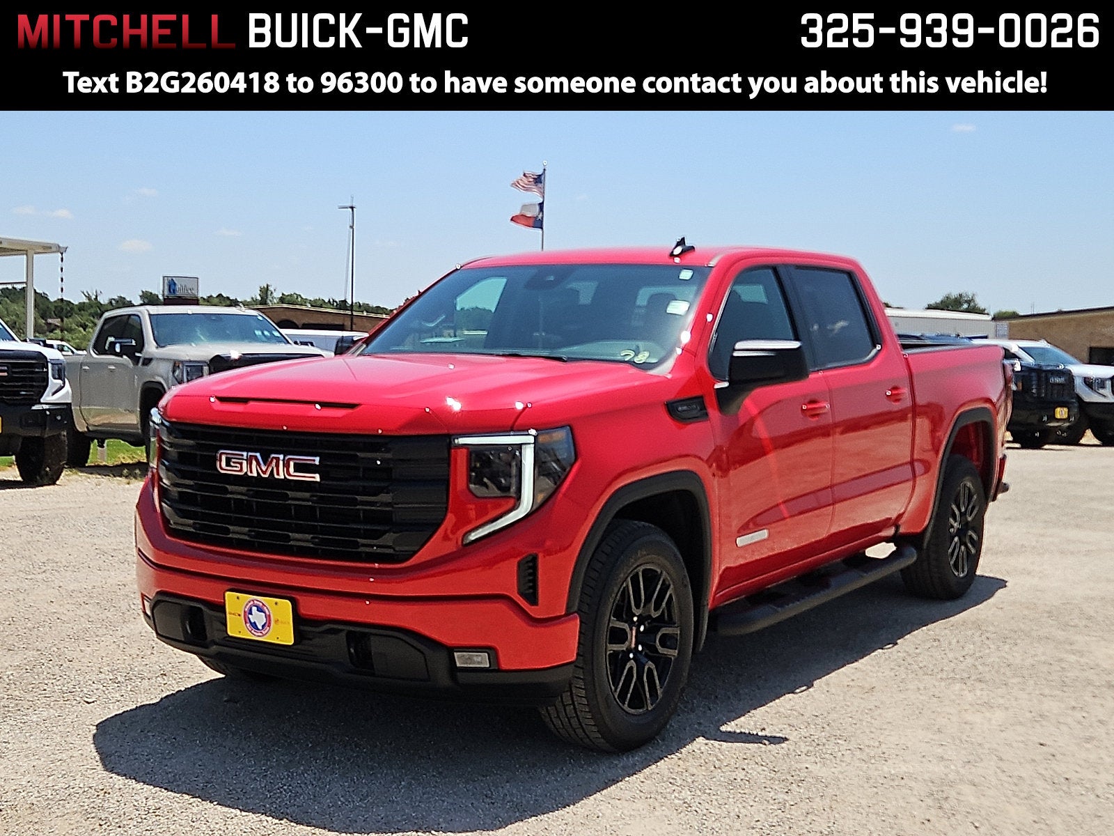Cardinal Red 2026 GMC Sierra 1500 Pickup Truck 4X2 Automatic