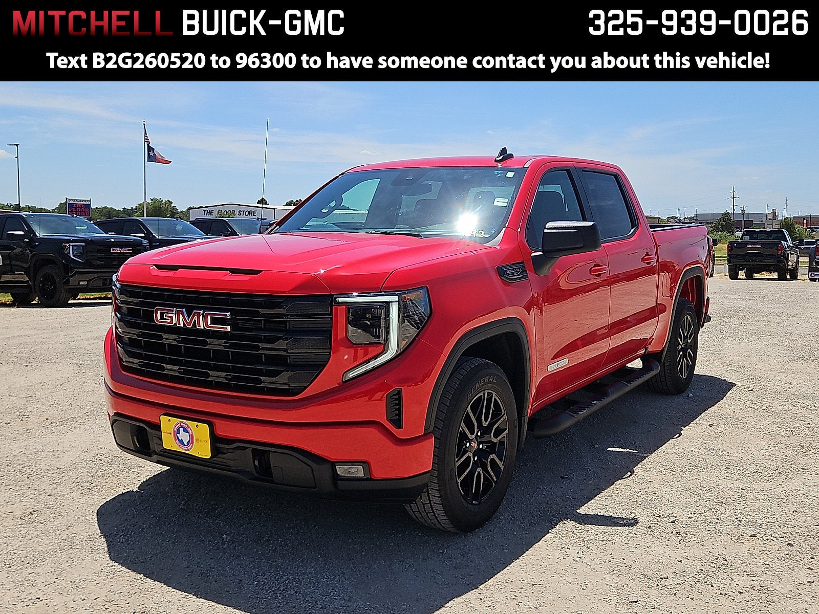 Cardinal Red 2026 GMC Sierra 1500 Pickup Truck 4X2 Automatic