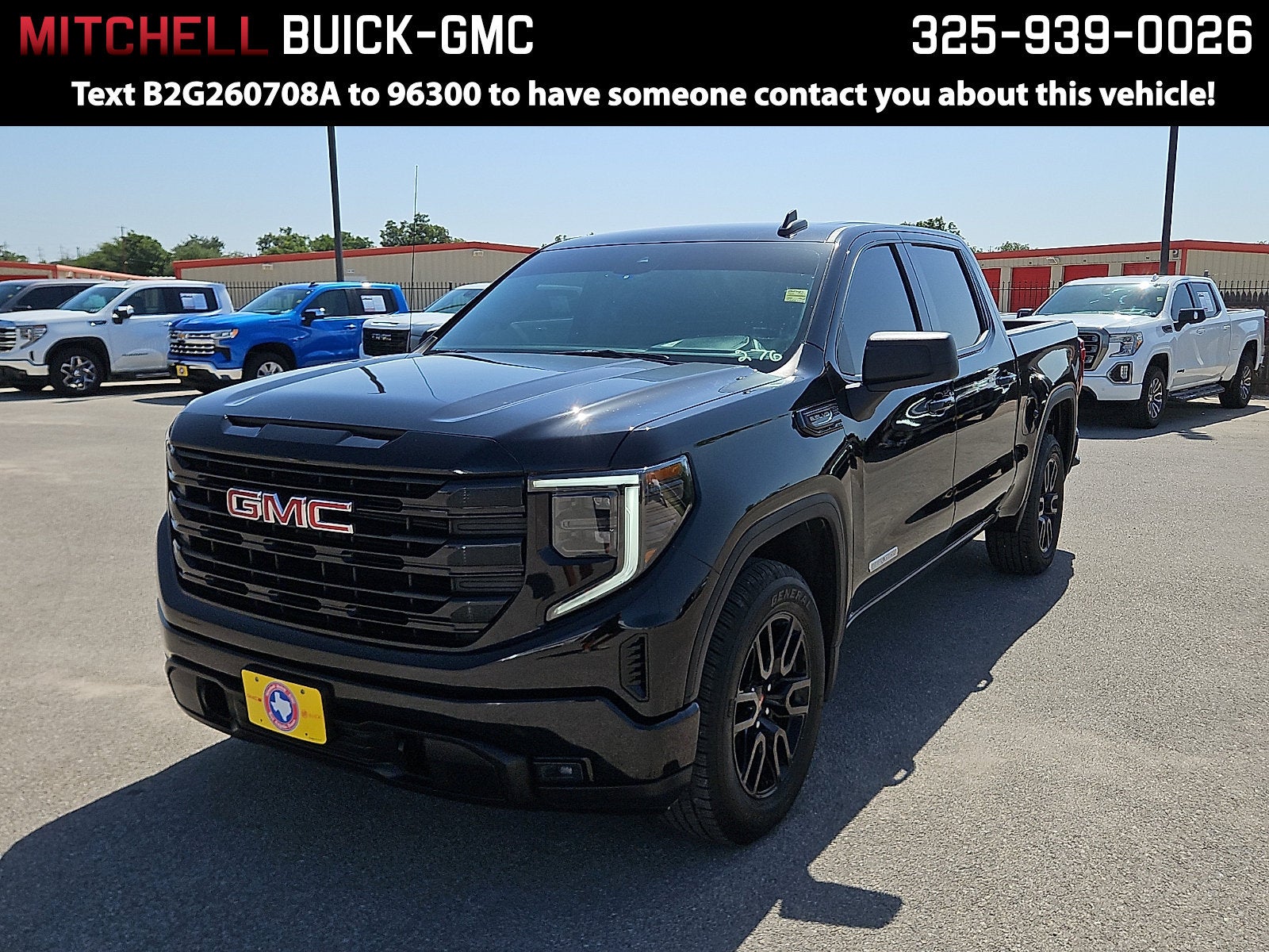 Onyx Black 2025 GMC Sierra 1500 Pickup Truck 4X2 Automatic