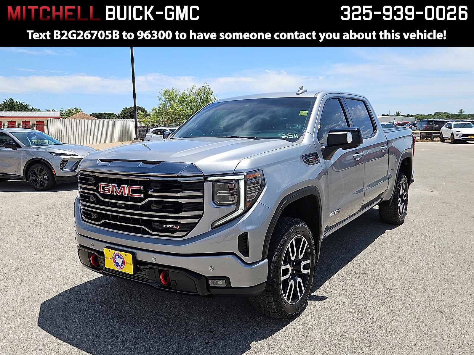 Sterling Metallic 2023 GMC Sierra 1500 Pickup Truck Four-Wheel Drive Automatic