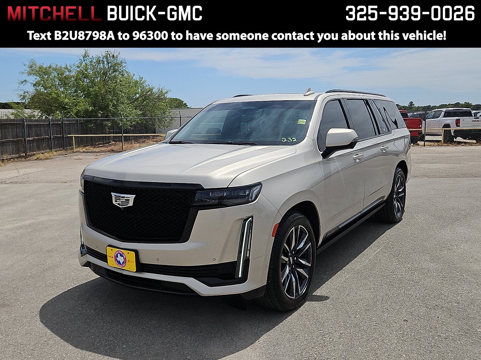 Sandstone Metallic 2024 Cadillac Escalade ESV SUV / Crossover Four-Wheel Drive Automatic