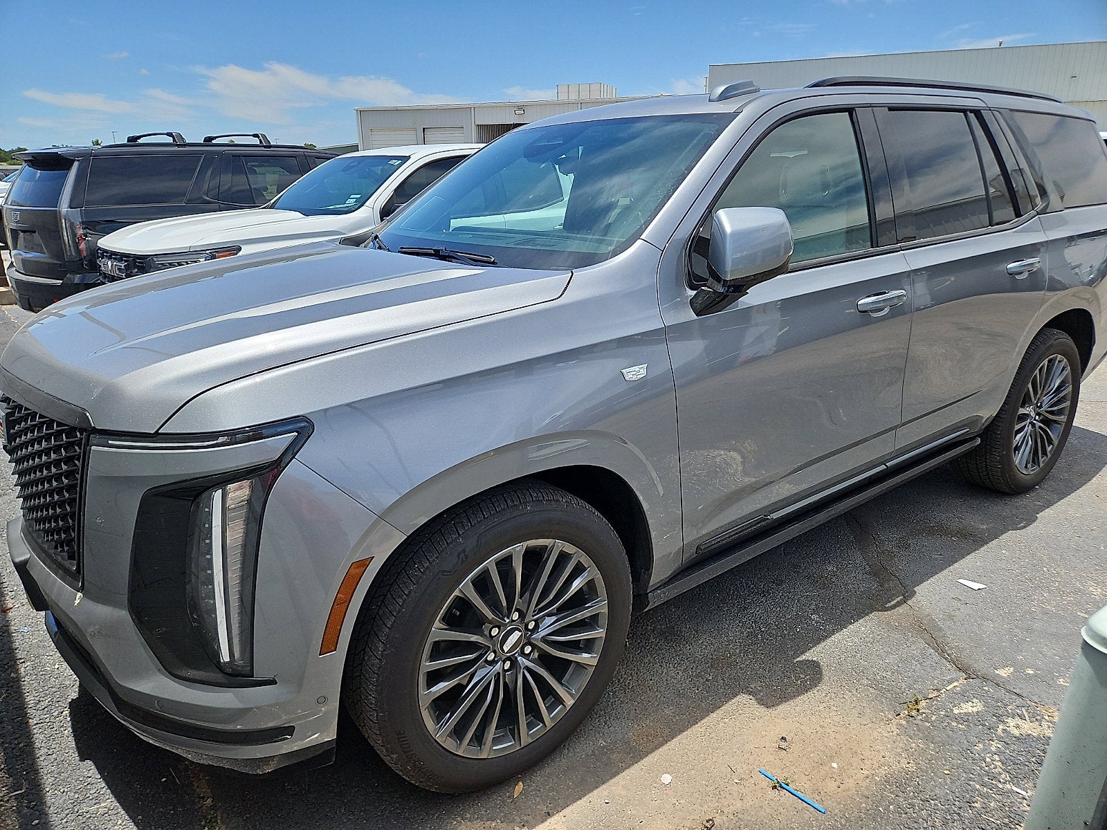 Argent Silver Metallic 2026 Cadillac Escalade Platinum Sport 4WD SUV / Crossover Four-Wheel Drive Automatic