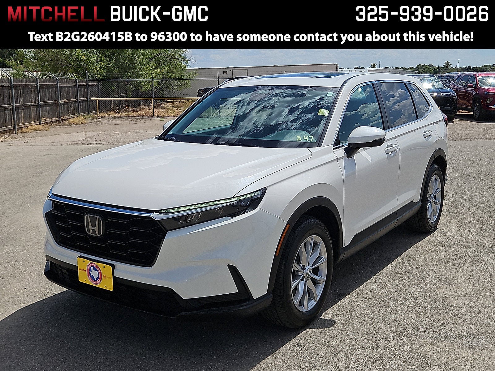 White 2025 Honda CR-V SUV / Crossover All-Wheel Drive 