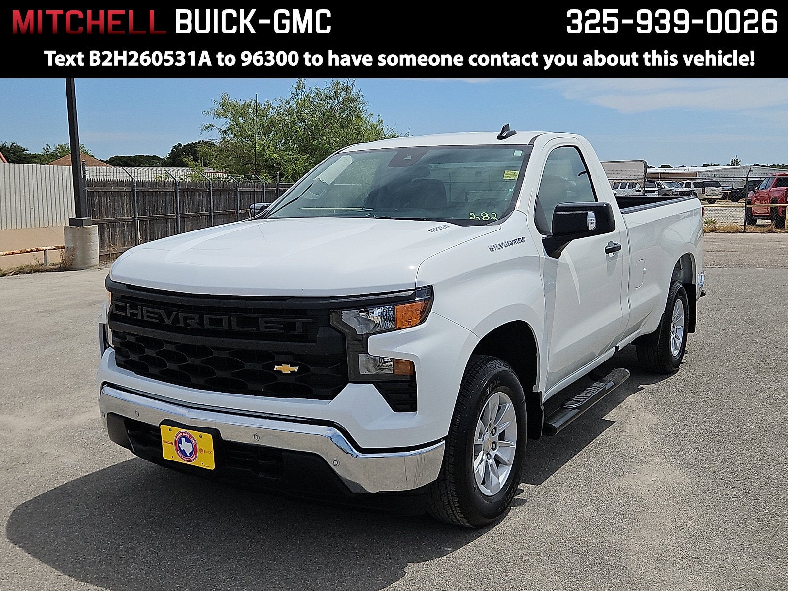  2025 Chevrolet Silverado 1500 Work Truck Regular Cab RWD   