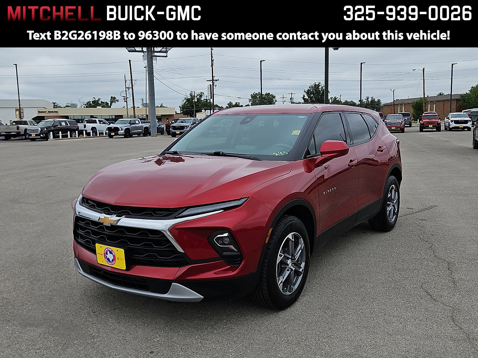 Radiant Red Tintcoat 2023 Chevrolet Blazer 2LT FWD SUV / Crossover Front-Wheel Drive Automatic