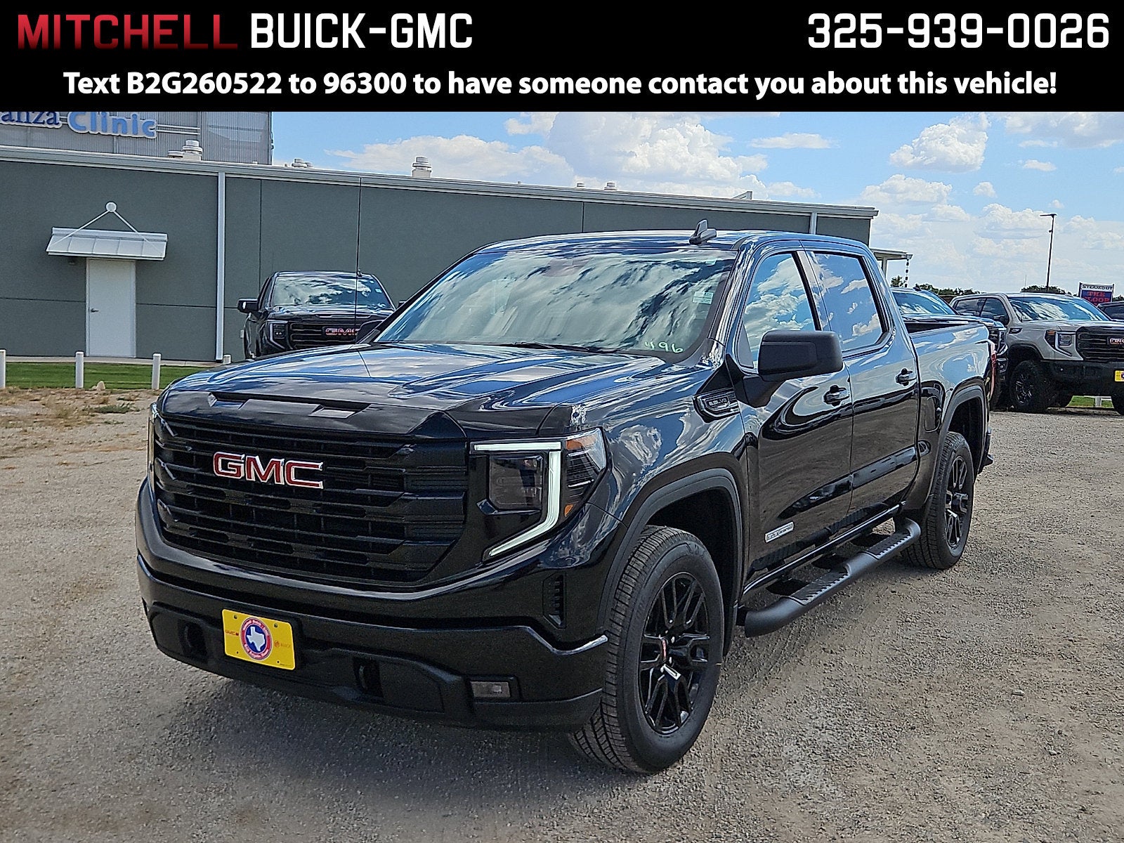Onyx Black 2026 GMC Sierra 1500 Pickup Truck 4X2 Automatic
