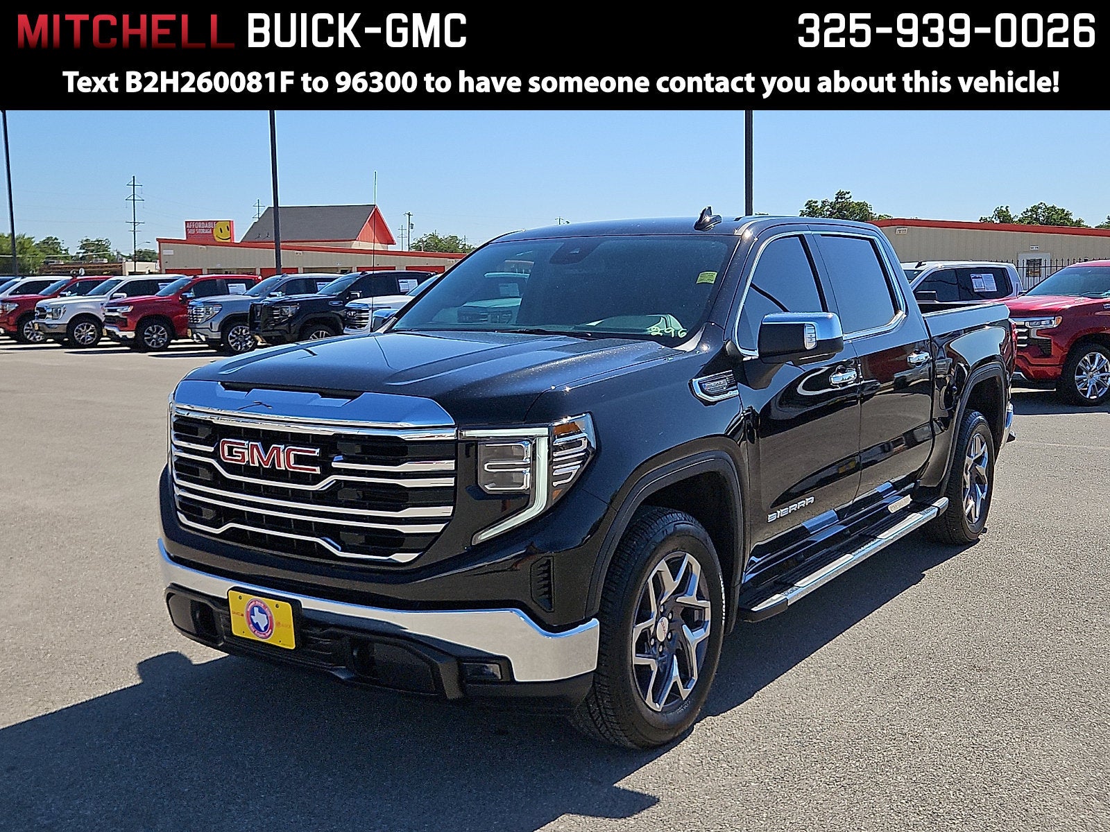 Onyx Black 2026 GMC Sierra 1500 Pickup Truck 4X2 Automatic