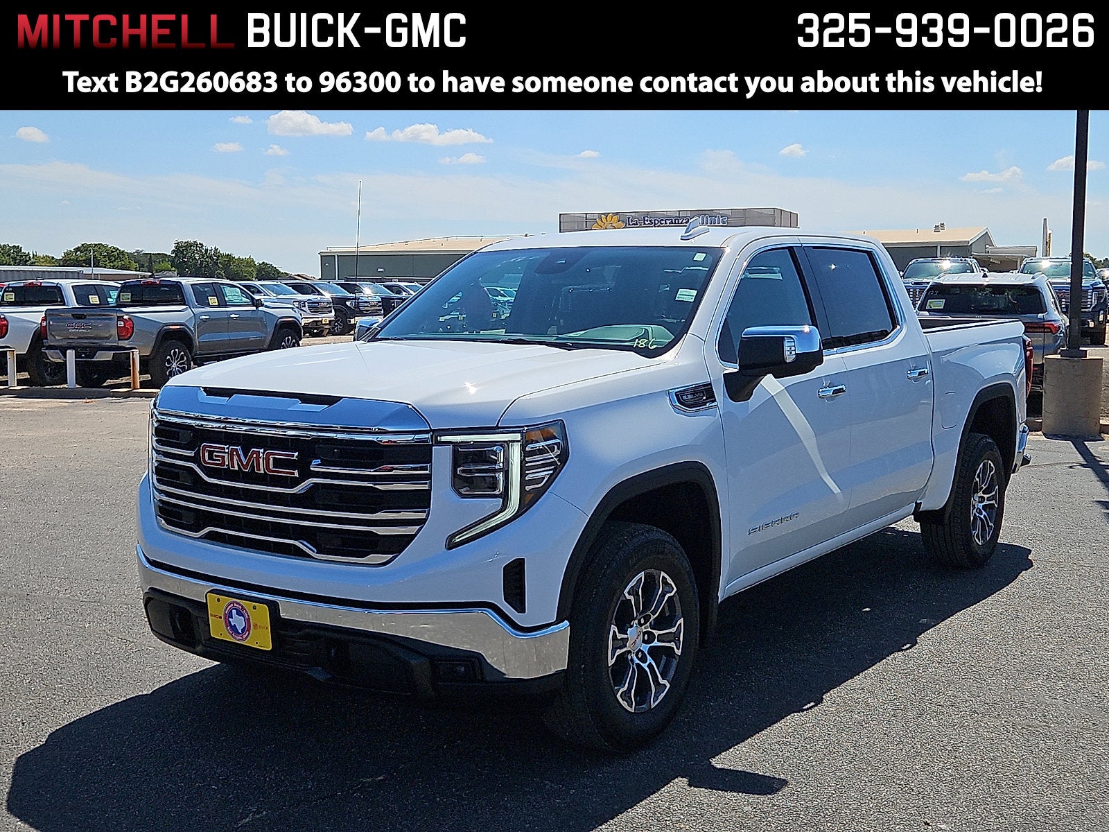 Summit White 2026 GMC Sierra 1500 Pickup Truck 4X2 Automatic