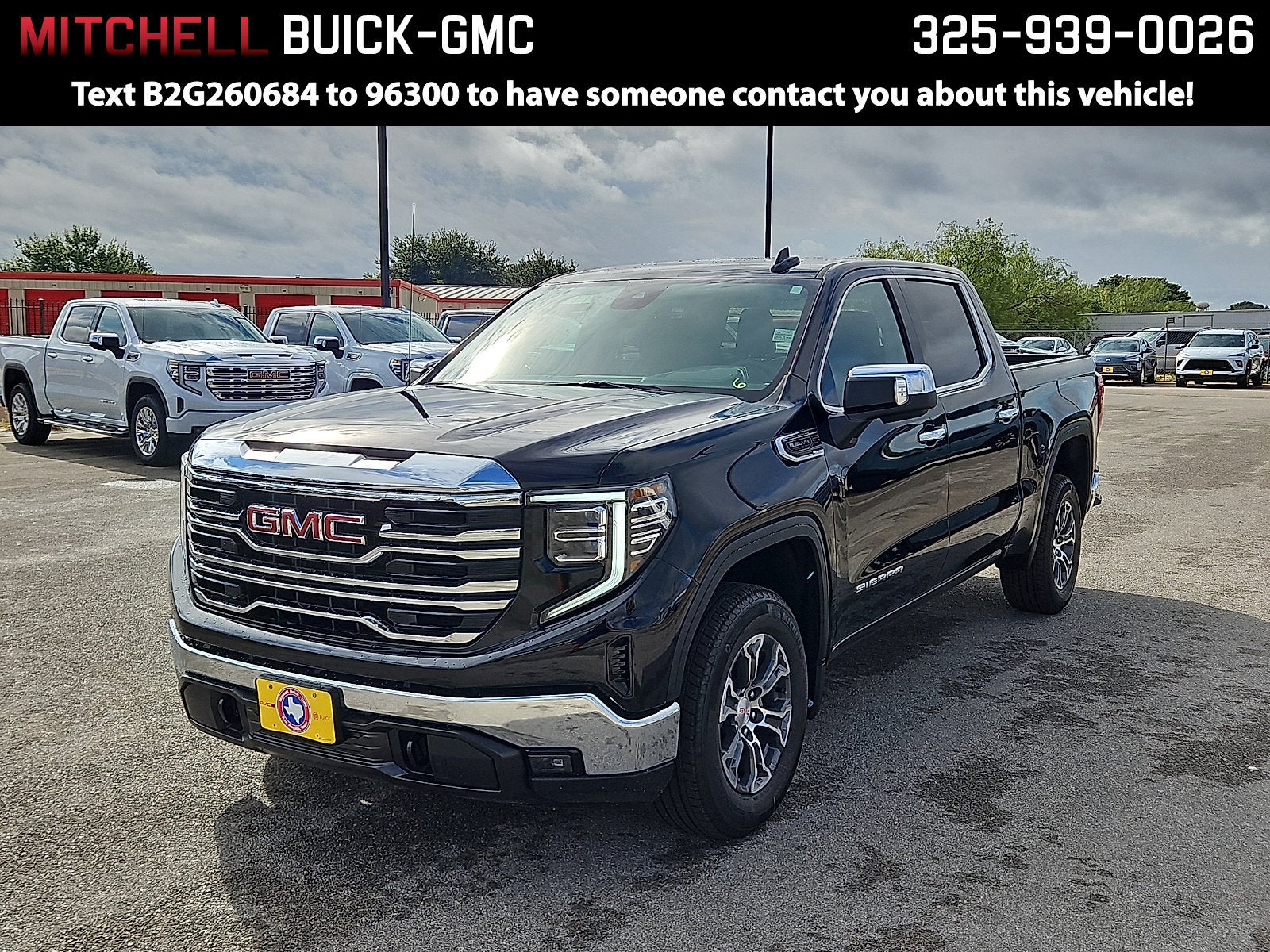 Onyx Black 2026 GMC Sierra 1500 Pickup Truck 4X2 Automatic