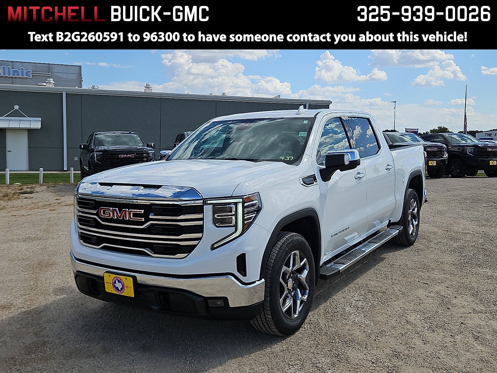 Summit White 2026 GMC Sierra 1500 Pickup Truck 4X2 Automatic