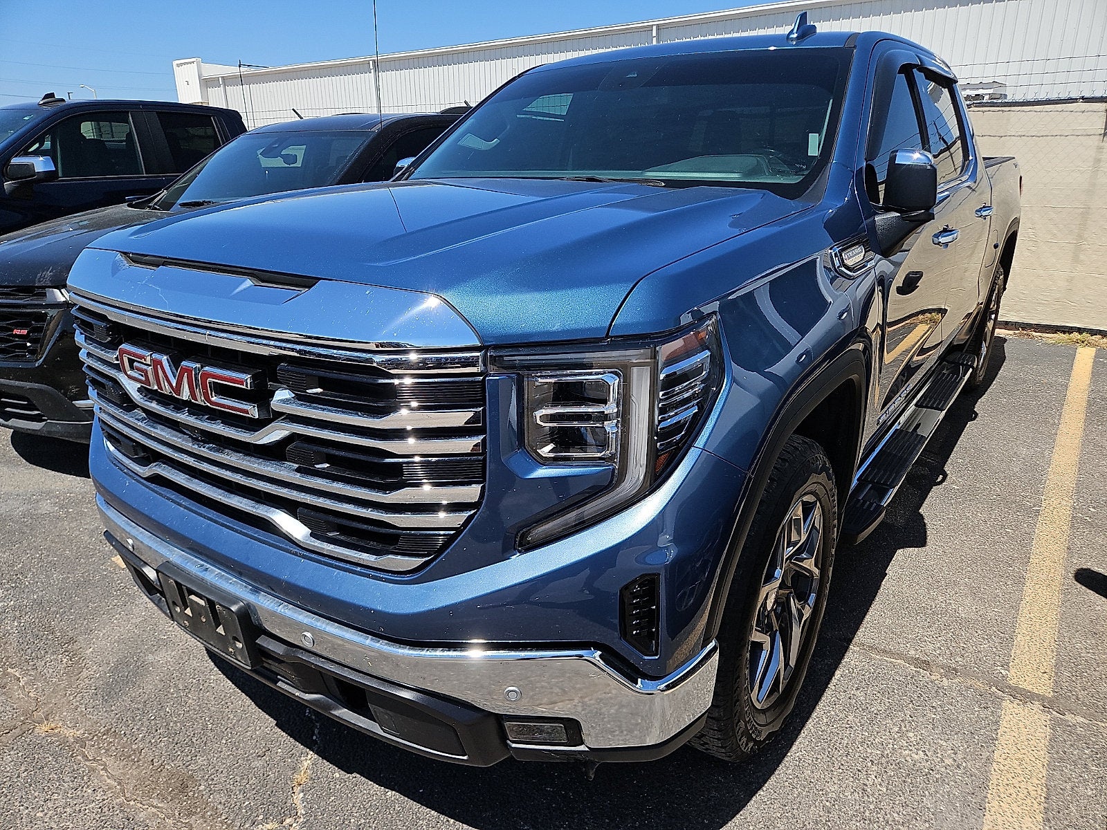 Downpour Metallic 2024 GMC Sierra 1500 Pickup Truck Four-Wheel Drive Automatic