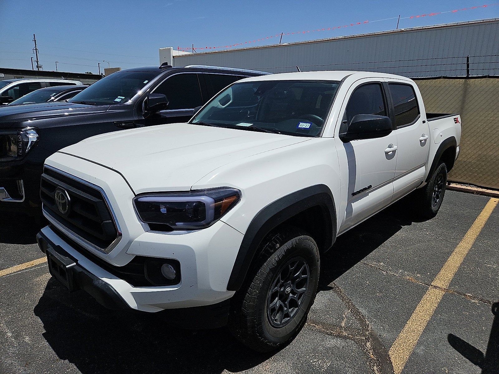 White 2023 Toyota Tacoma Pickup Truck 4X2 