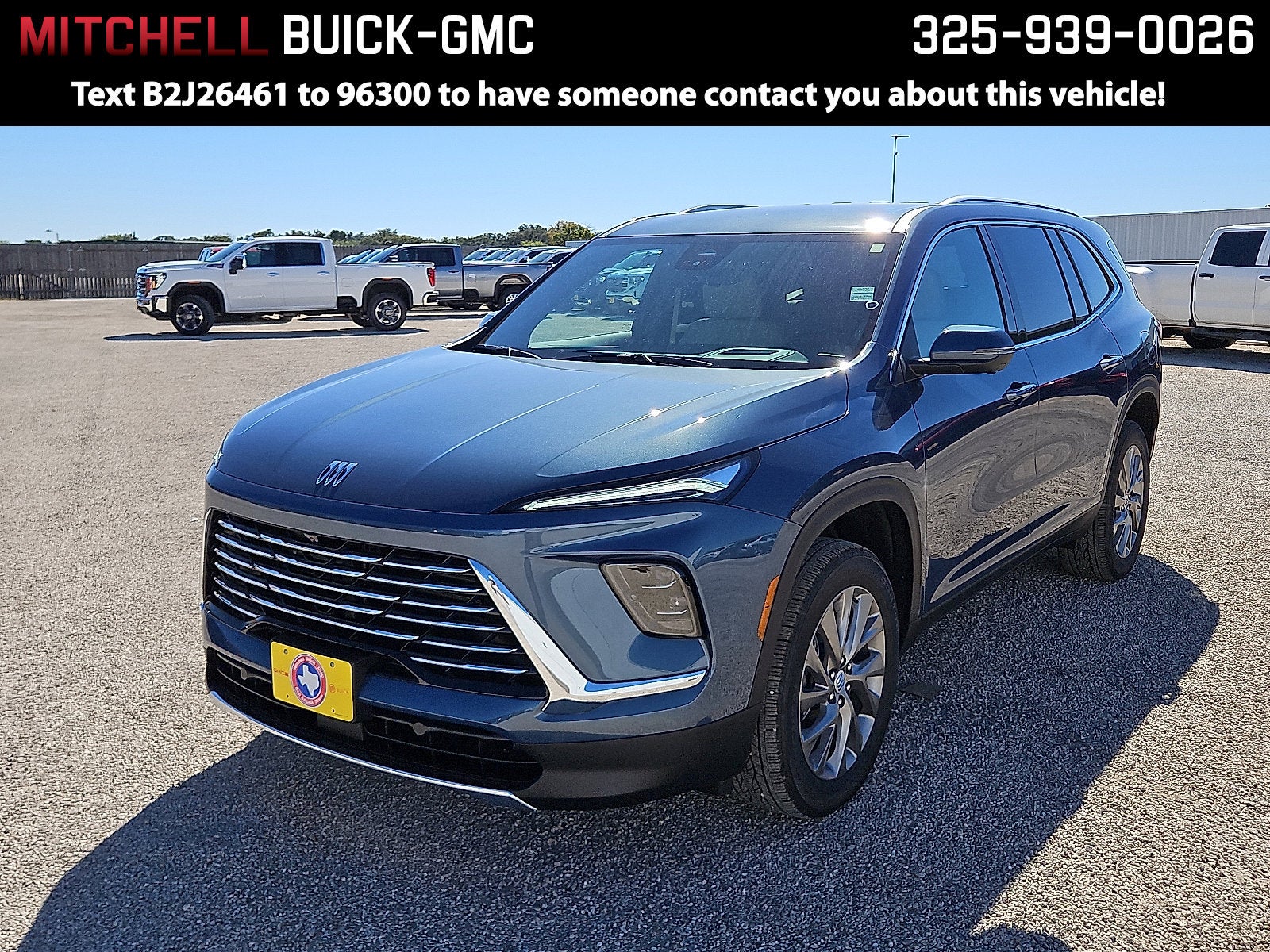 Ocean Blue Metallic 2026 Buick Enclave Preferred FWD SUV / Crossover Front-Wheel Drive Automatic