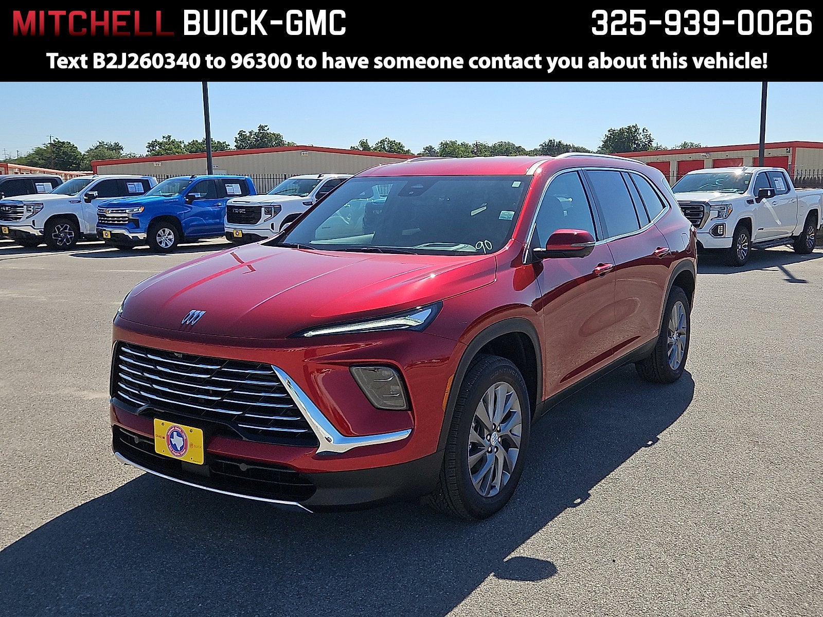 Cherry Red Tintcoat 2026 Buick Enclave SUV / Crossover Front-Wheel Drive Automatic