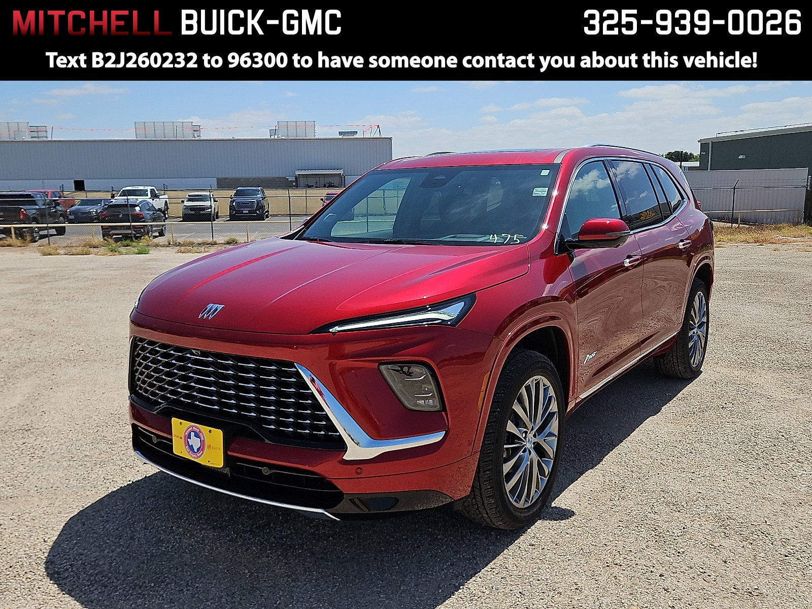 Cherry Red Tintcoat 2026 Buick Enclave SUV / Crossover Front-Wheel Drive Automatic