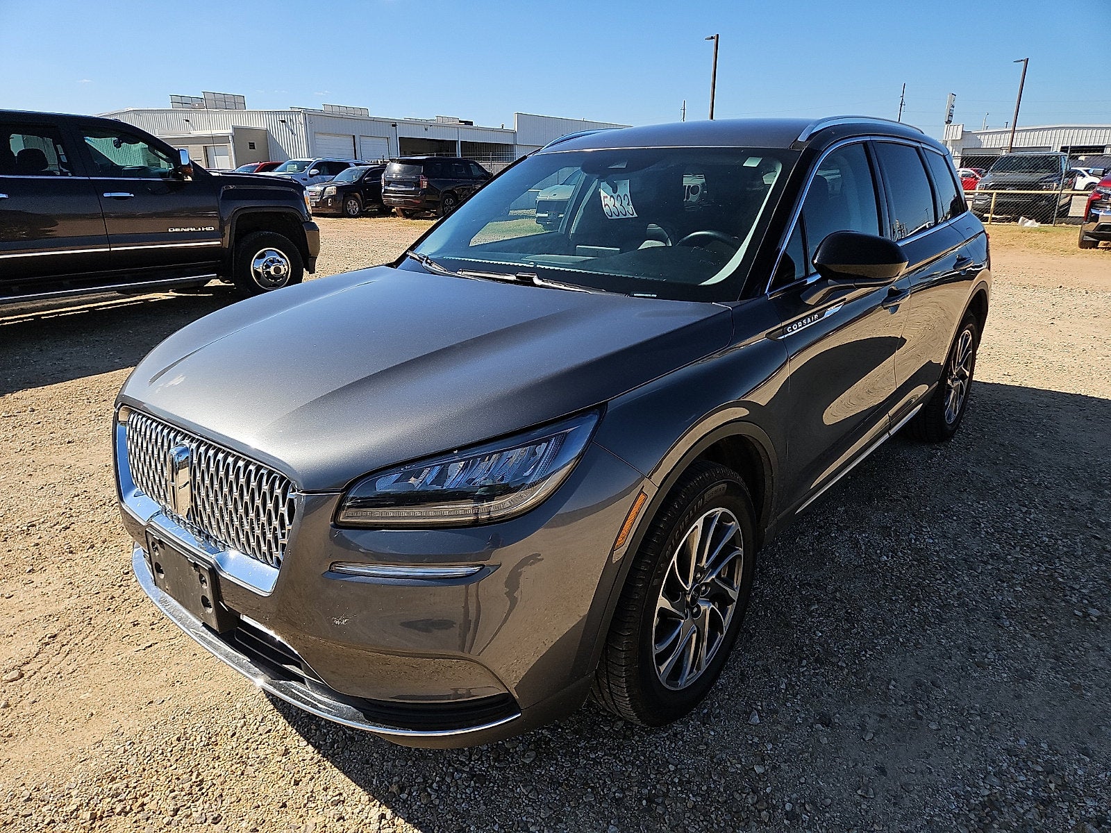Gray 2022 Lincoln Corsair SUV / Crossover Front-Wheel Drive 