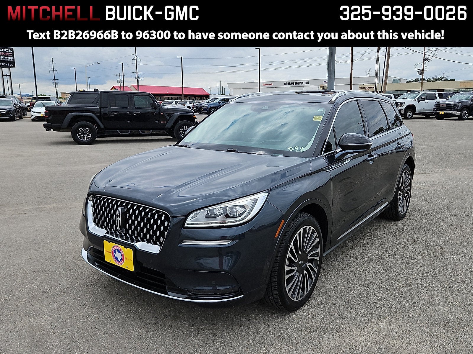 Blue 2020 Lincoln Corsair SUV / Crossover All-Wheel Drive 