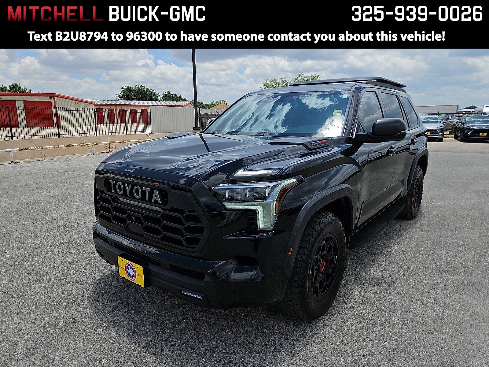 Black 2025 Toyota Sequoia SUV / Crossover Four-Wheel Drive Automatic