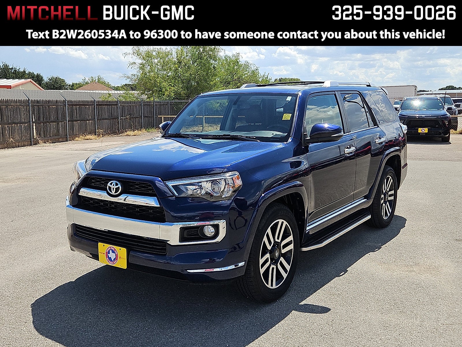  2018 Toyota 4Runner Limited   