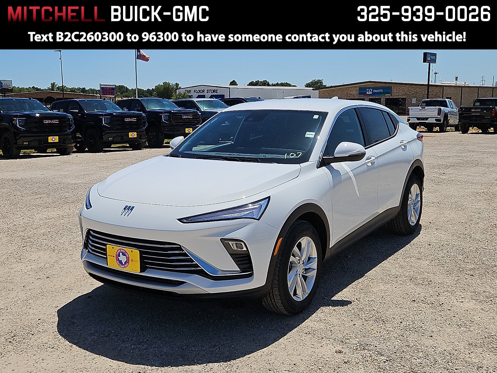 Summit White 2026 Buick Envista SUV / Crossover Front-Wheel Drive Automatic