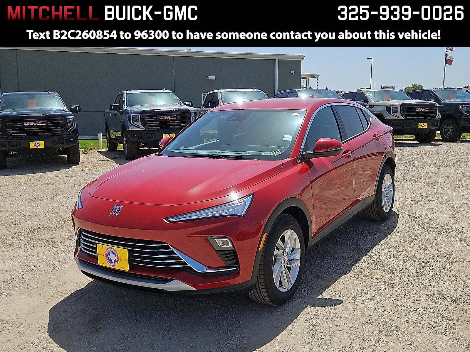 Brilliant Red 2026 Buick Envista SUV / Crossover Front-Wheel Drive Automatic