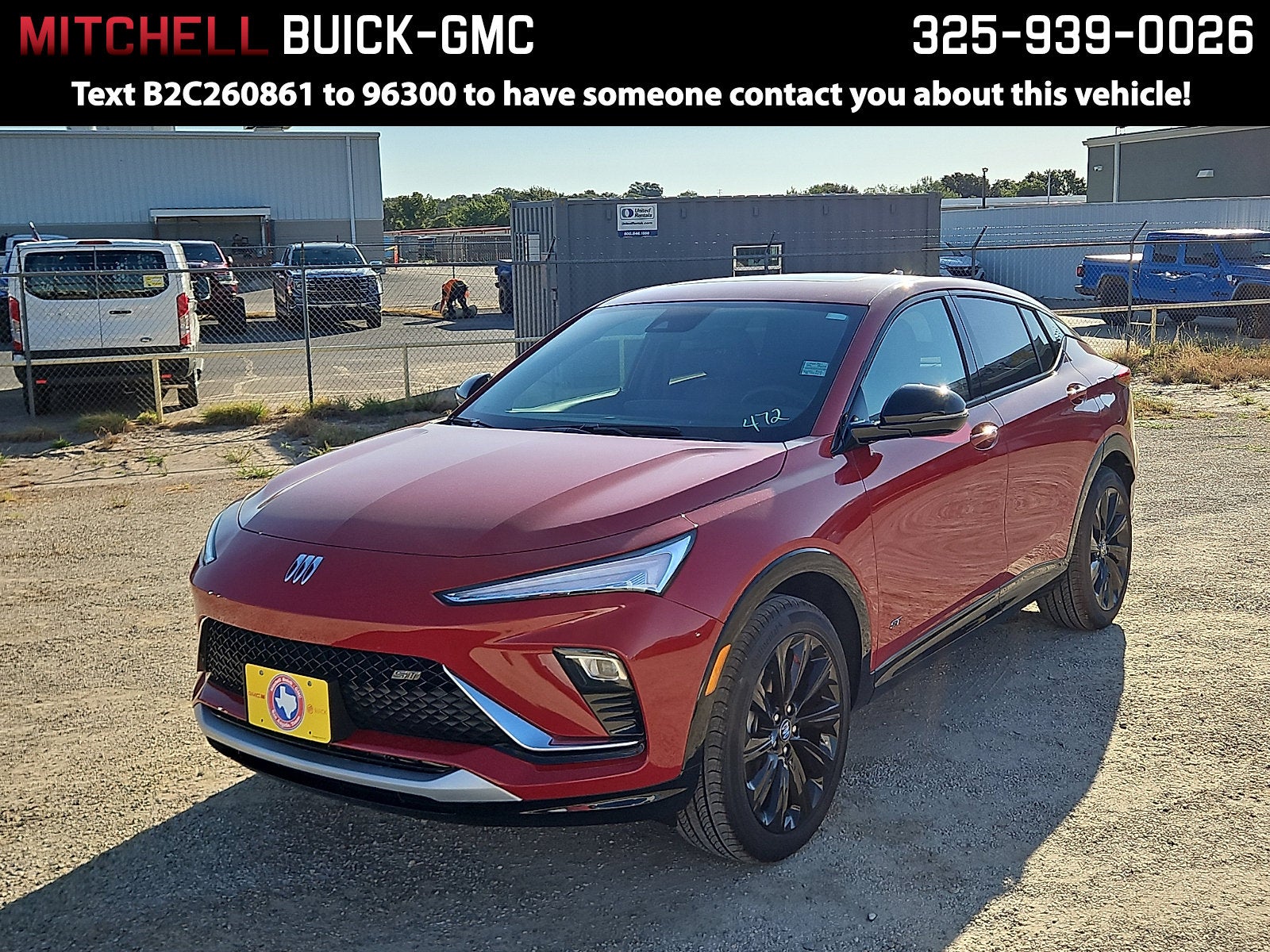 Brilliant Red 2026 Buick Envista SUV / Crossover Front-Wheel Drive Automatic