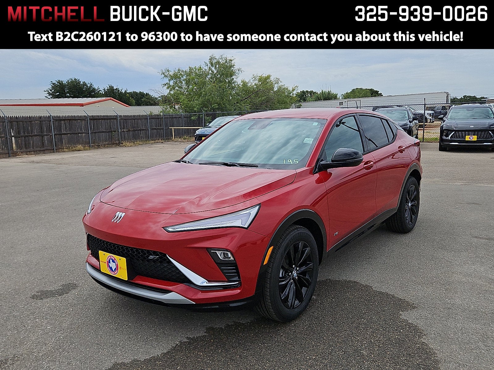 Brilliant Red 2026 Buick Envista SUV / Crossover Front-Wheel Drive Automatic