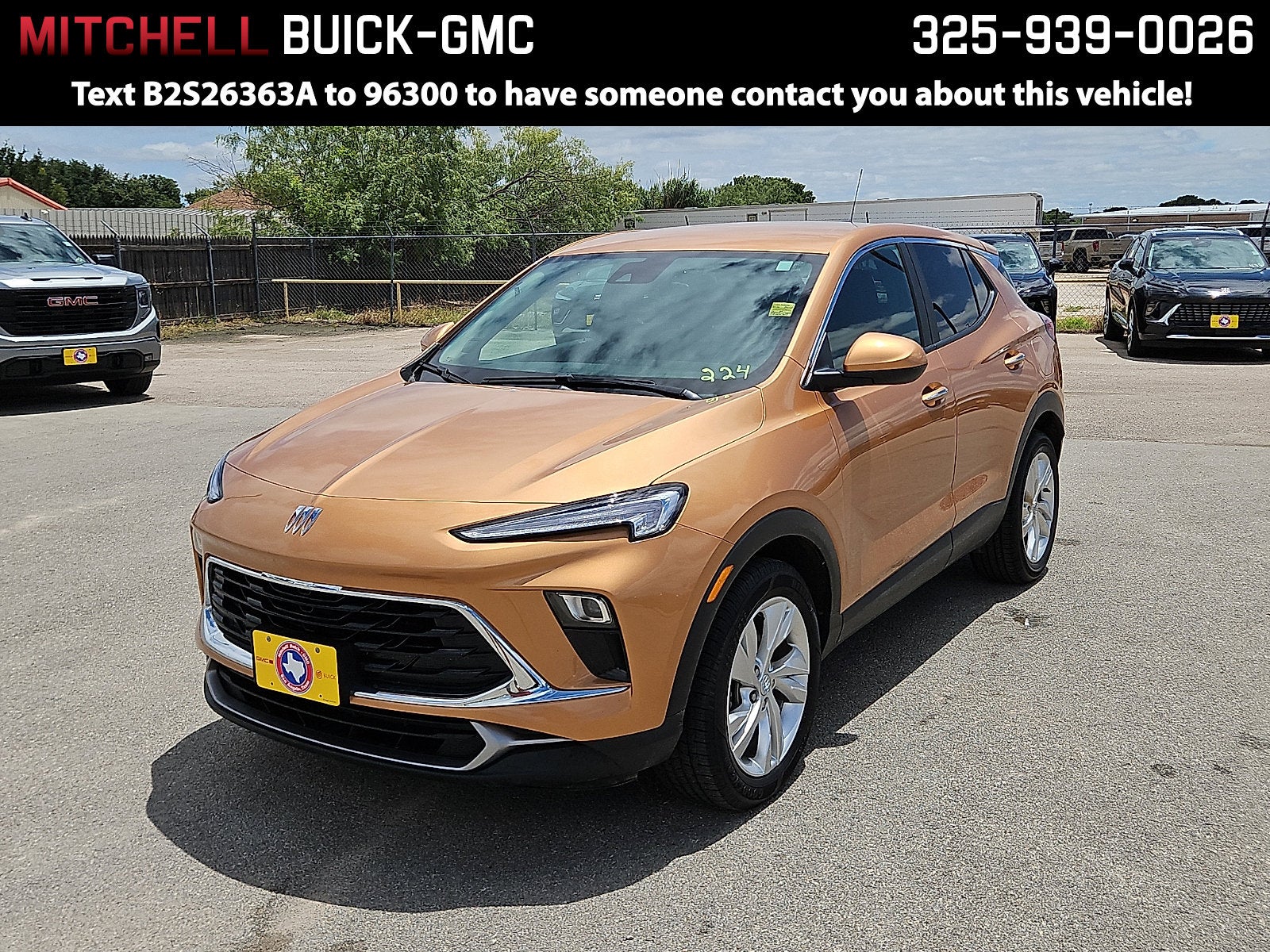 Red (Copper Ice Metallic) 2026 Buick Encore GX SUV / Crossover Front-Wheel Drive Automatic