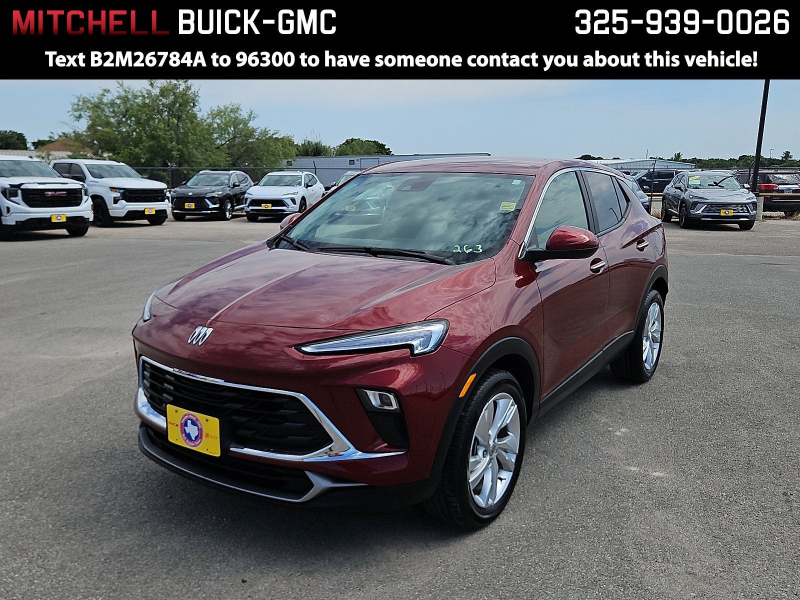 Cinnabar Metallic 2025 Buick Encore GX SUV / Crossover Front-Wheel Drive Automatic