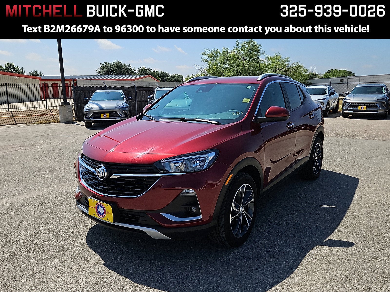 Cinnabar Metallic 2023 Buick Encore GX SUV / Crossover Front-Wheel Drive Automatic