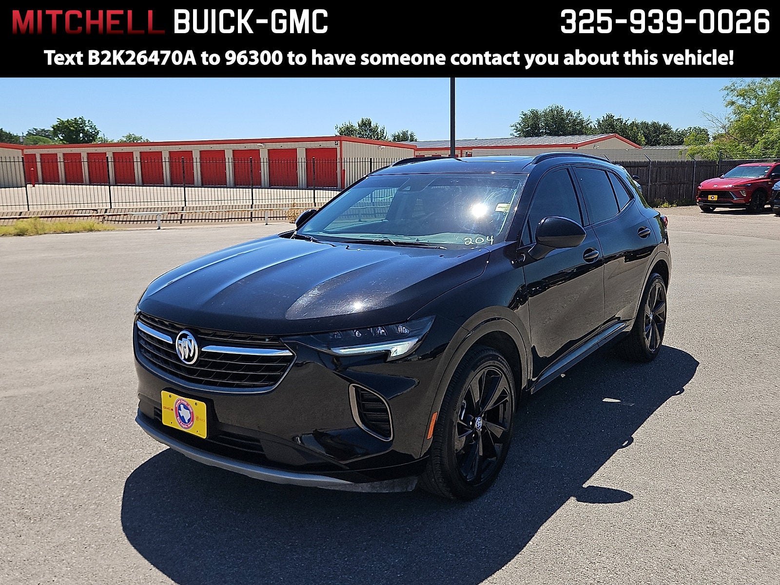 Black (Ebony Twilight Metallic) 2023 Buick Envision Essence AWD SUV / Crossover All-Wheel Drive Automatic
