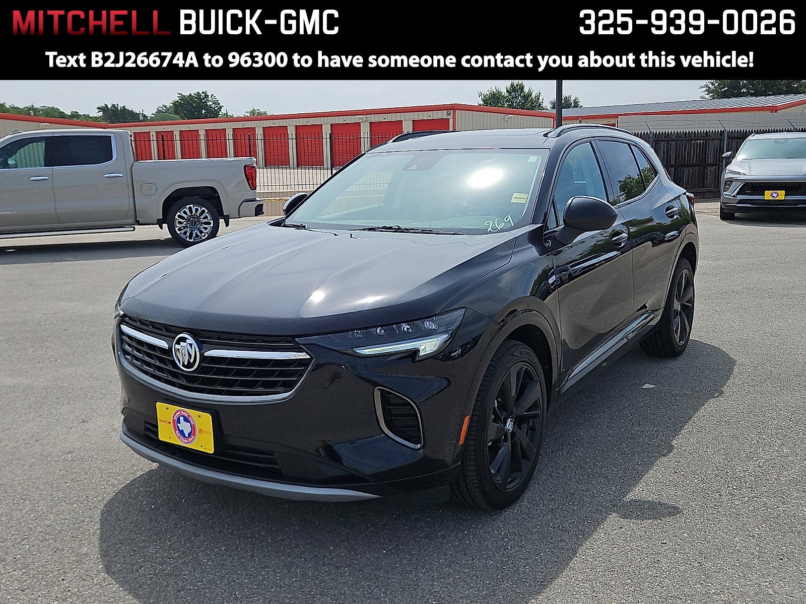 Black (Ebony Twilight Metallic) 2023 Buick Envision Essence AWD SUV / Crossover All-Wheel Drive Automatic