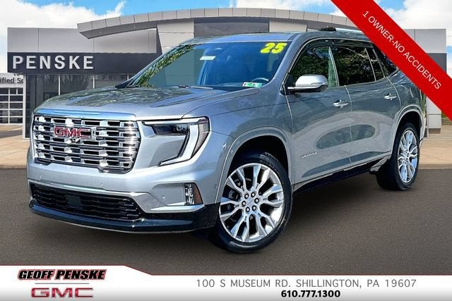 Sterling Metallic 2025 GMC Acadia SUV / Crossover Four-Wheel Drive Automatic