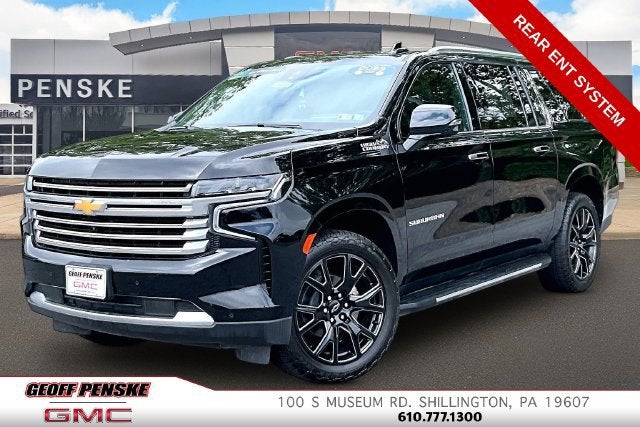 Black 2023 Chevrolet Suburban SUV / Crossover Four-Wheel Drive Automatic