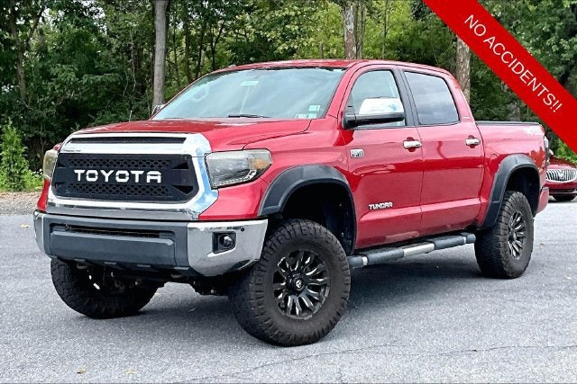 Barcelona Red Met 2014 Toyota Tundra Pickup Truck Four-Wheel Drive Automatic