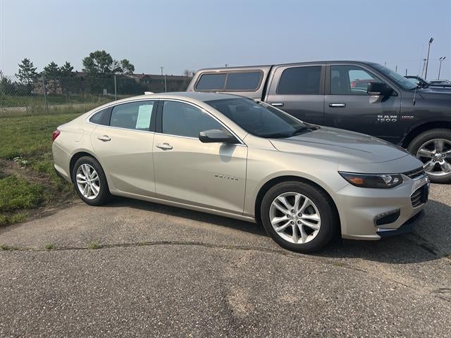 Champagne Silver Metallic 2016 Chevrolet Malibu Sedan Front-Wheel Drive Automatic
