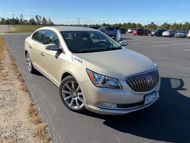 Champagne Silver Metallic 2014 Buick LaCrosse Sedan Front-Wheel Drive Automatic