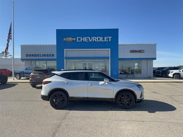 Silver Ice Metallic 2022 Chevrolet Blazer SUV / Crossover All-Wheel Drive Automatic