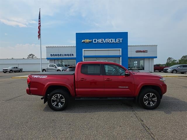 Barcelona Red Metallic 2019 Toyota Tacoma Pickup Truck Four-Wheel Drive Automatic